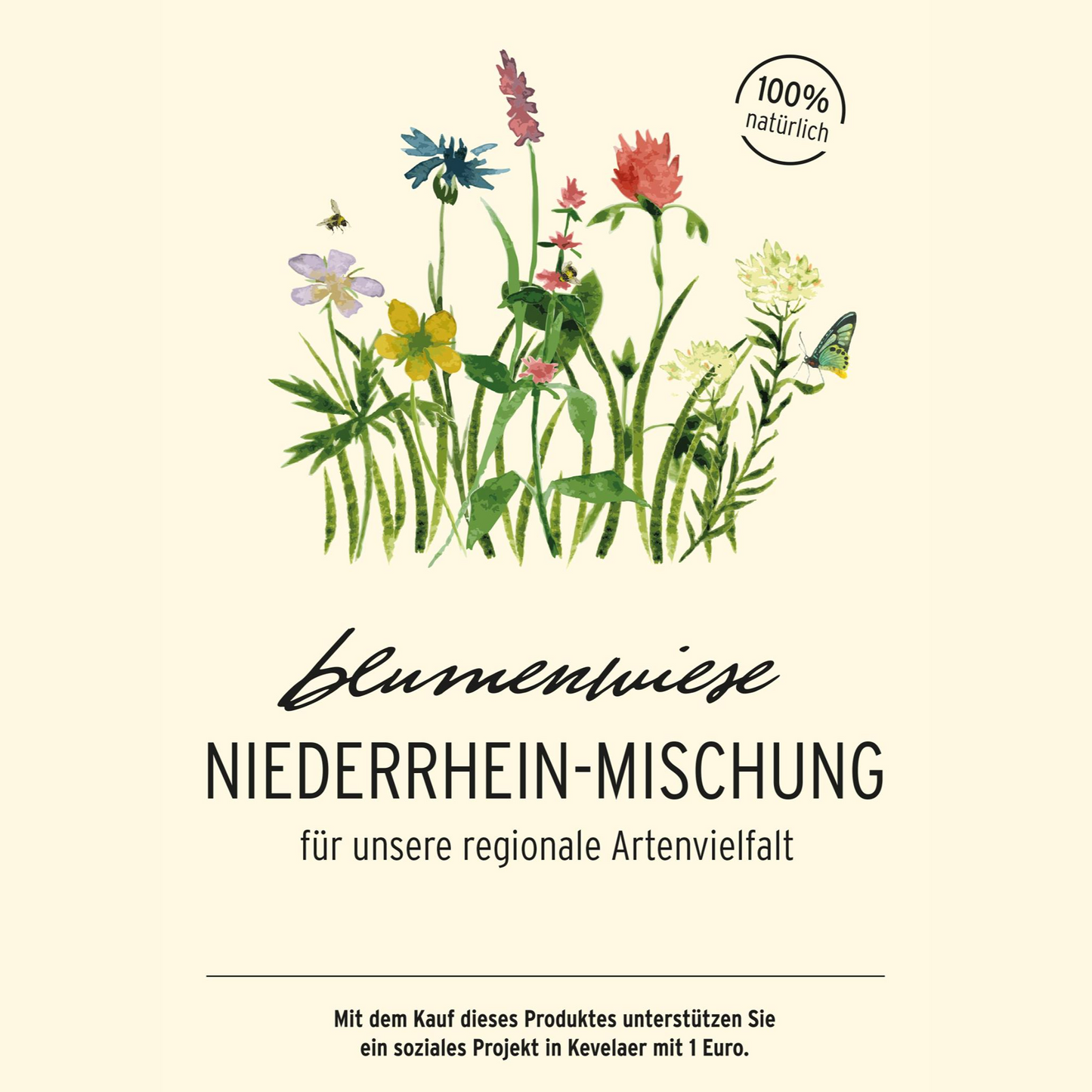 Niederrhein-Mischung Blumenwiese Saatgut/Sämereien