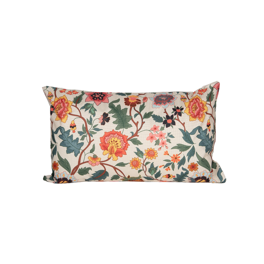 Outdoor-Kissen Vintage Blumen 30x50 cm