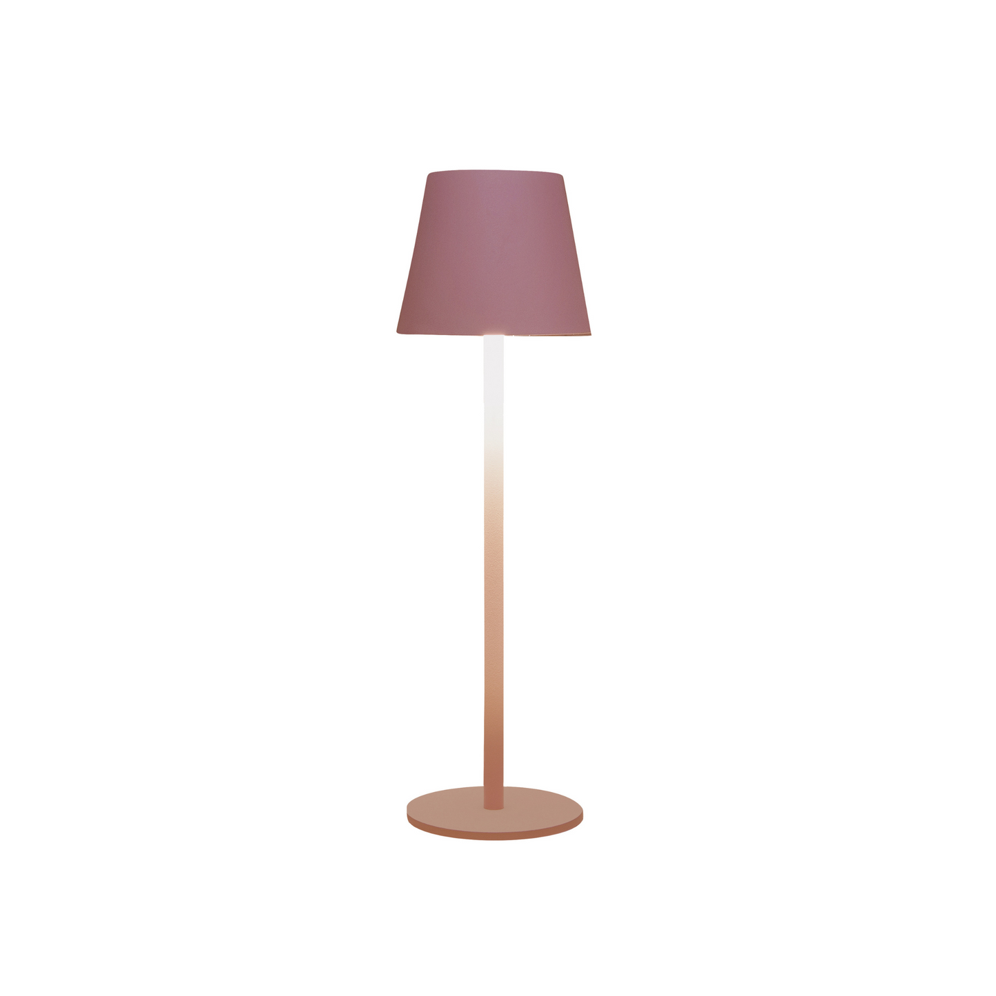 Tischlampe LED matt antik rosa 27,5 cm | Anna`s Collection