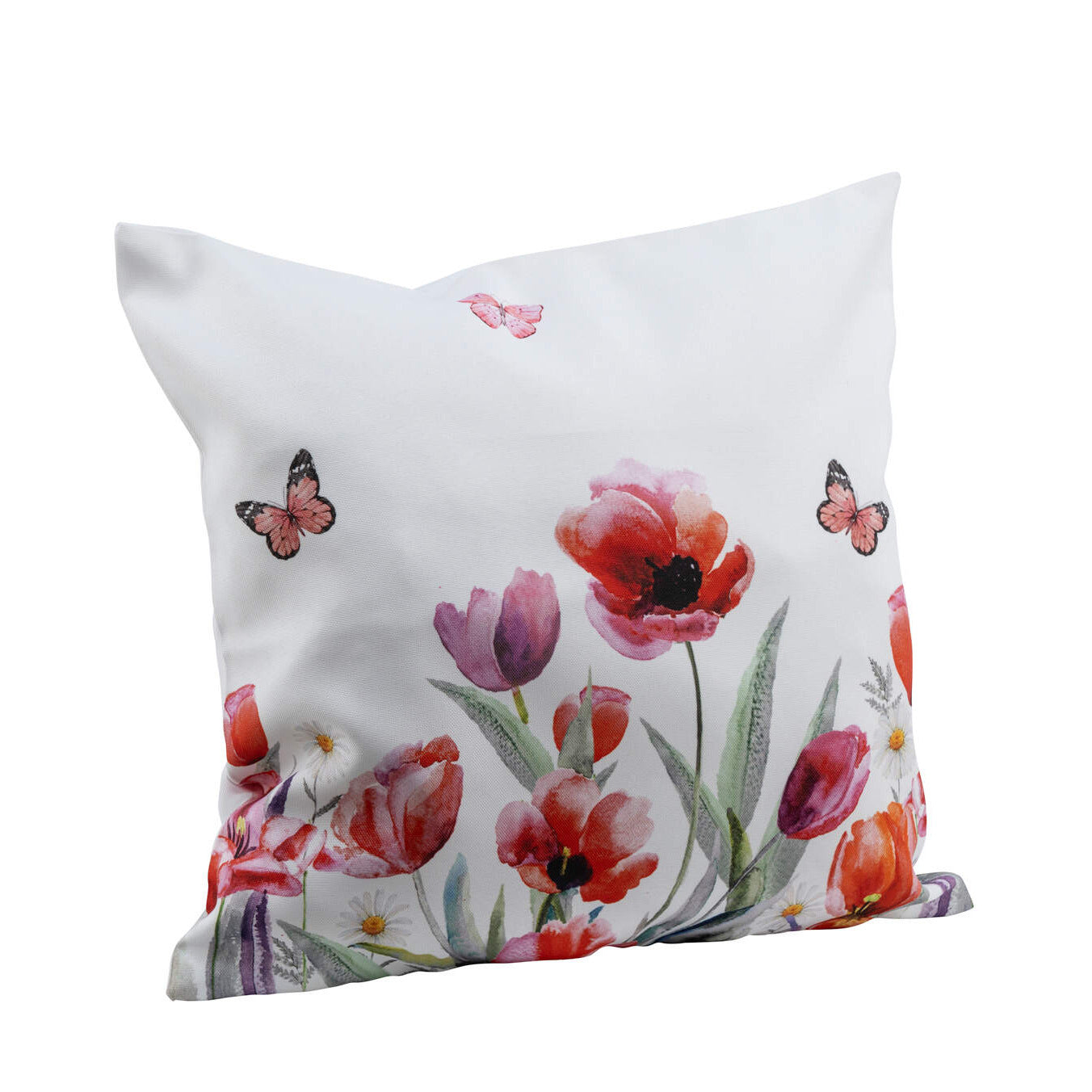 Outdoor-Kissen Mohnblumen 40x40 cm