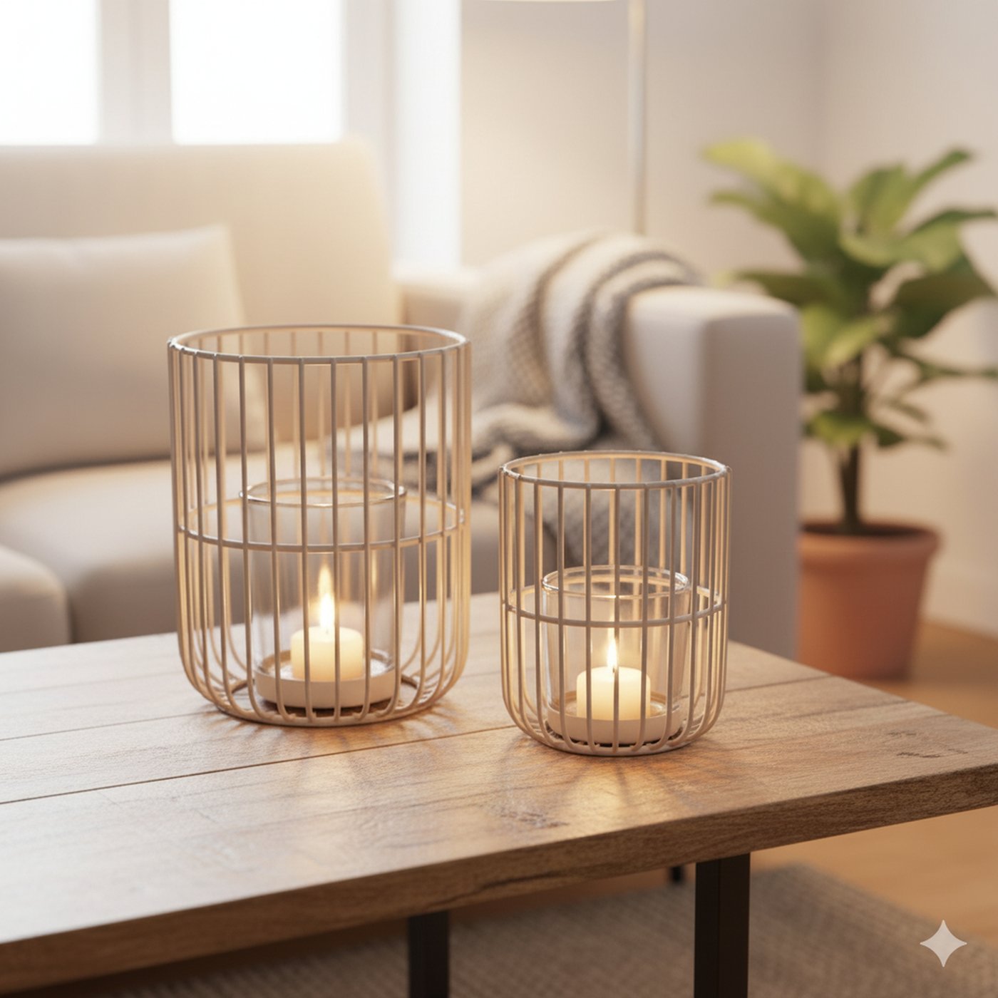Windlicht Cindy 2er Set