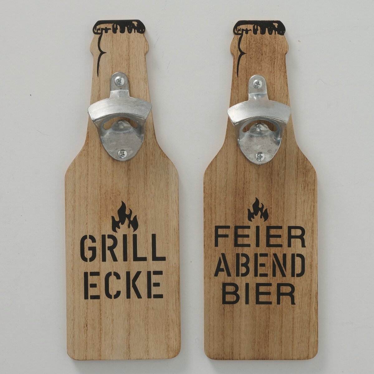 Wand-Flaschenöffner Grillecke