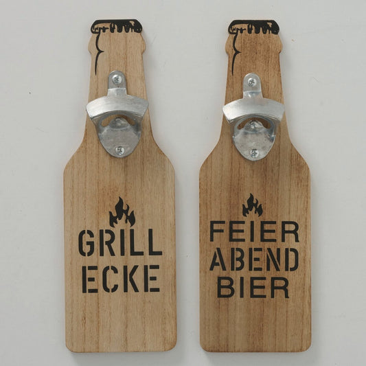 Wand-Flaschenöffner Grillecke