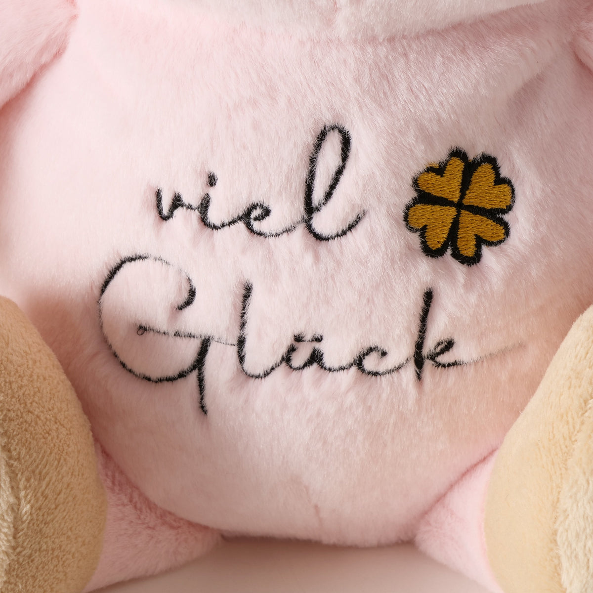 Kuscheltier Viel Glück