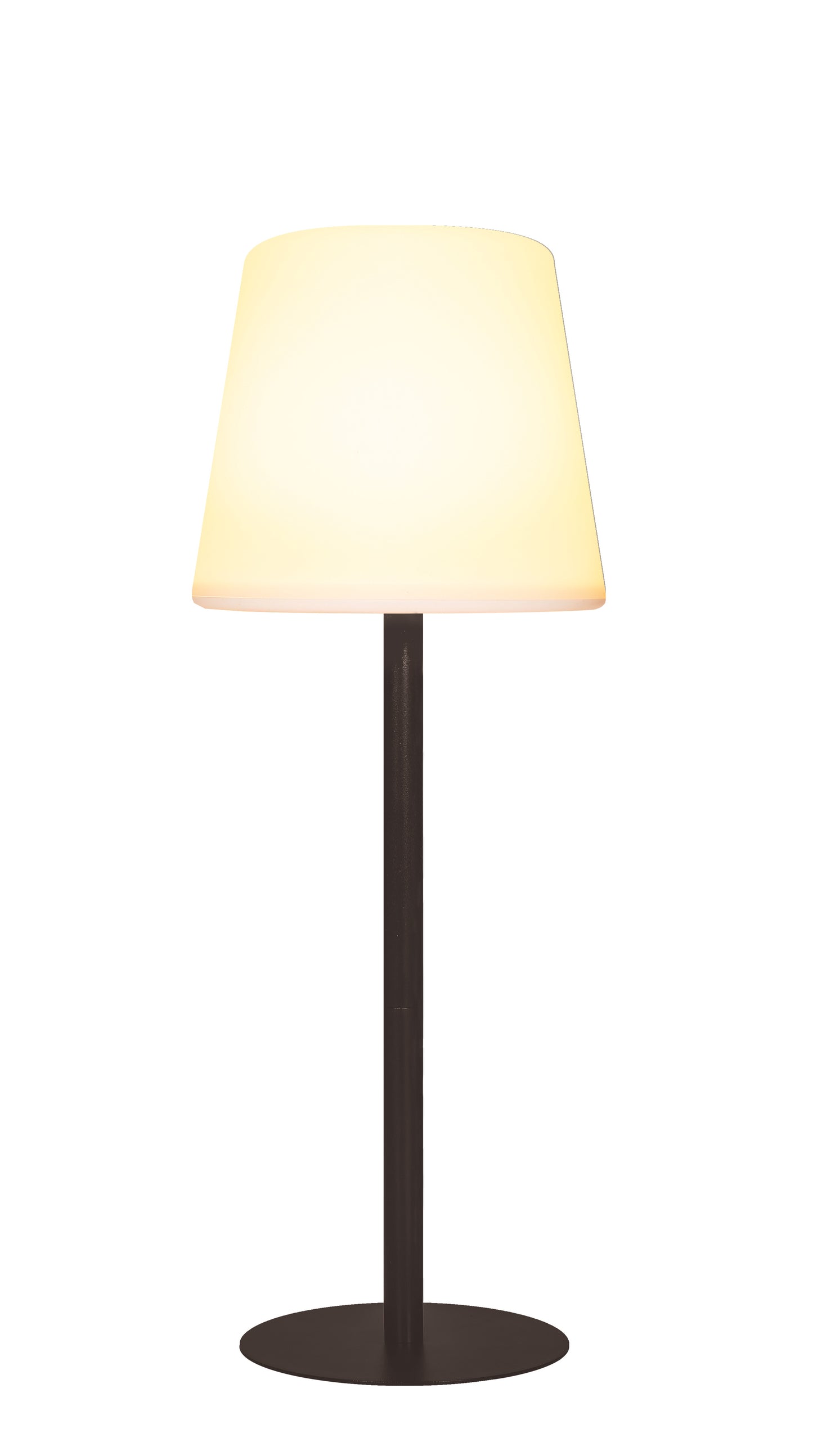 Tischlampe LED wiederaufladbar schwarz | Anna`s Collection