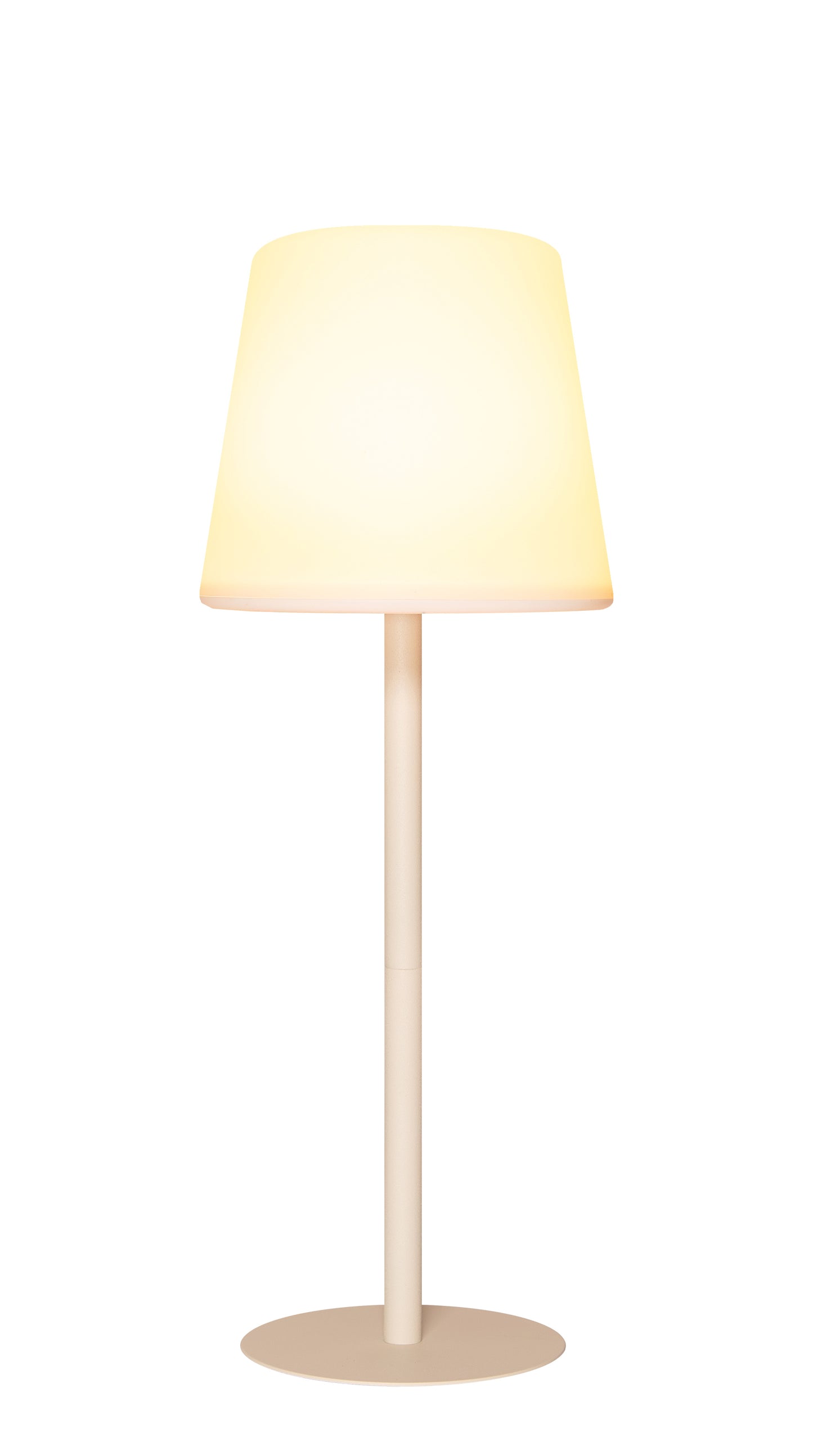 Tischlampe LED wiederaufladbar sand | Anna`s Collection