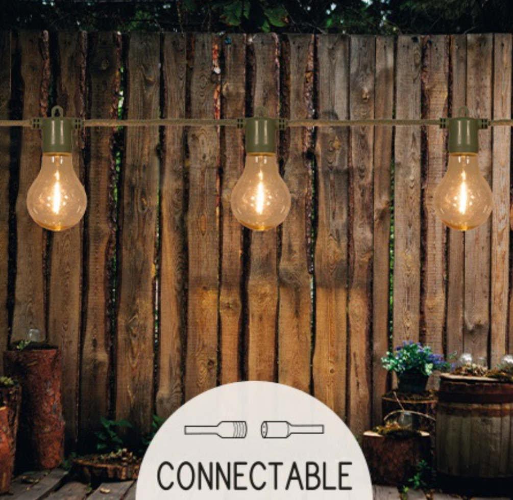 Party-Licherkette LED Warmweiß | Anna`s Collection