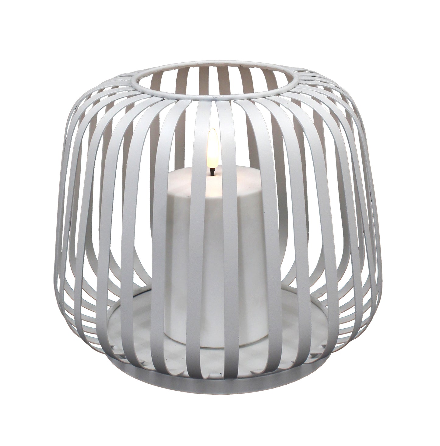 Moderne Outdoor Laterne mit LED Kerze | Candela Lights