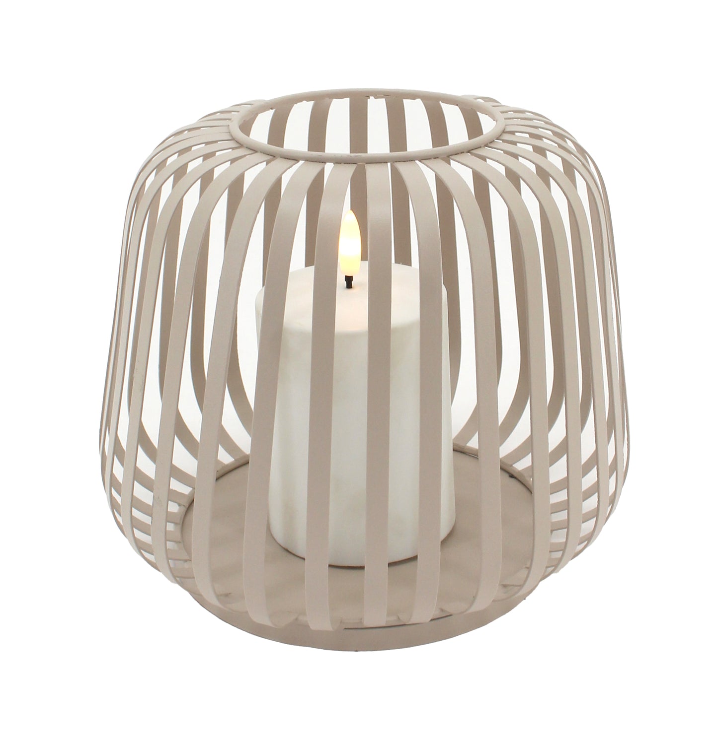 Moderne Outdoor Laterne mit LED Kerze | Candela Lights