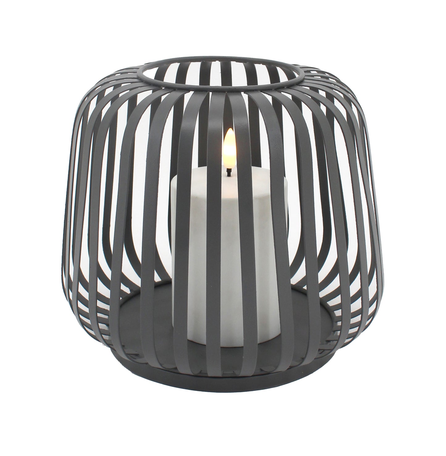 Moderne Outdoor Laterne mit LED Kerze | Candela Lights