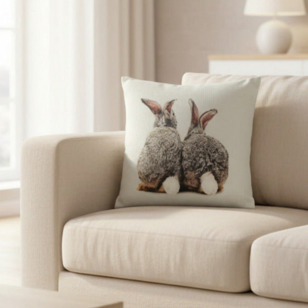 Kissen mit Hasenprint | CREATIVhome