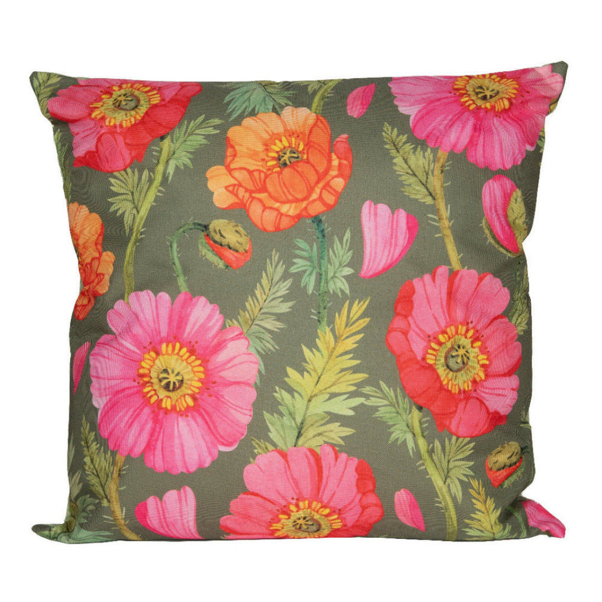 Outdoor-Kissen Mohnblumen Annas Collection