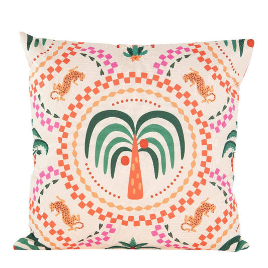 Outddorkissen Boho Style mit Palme