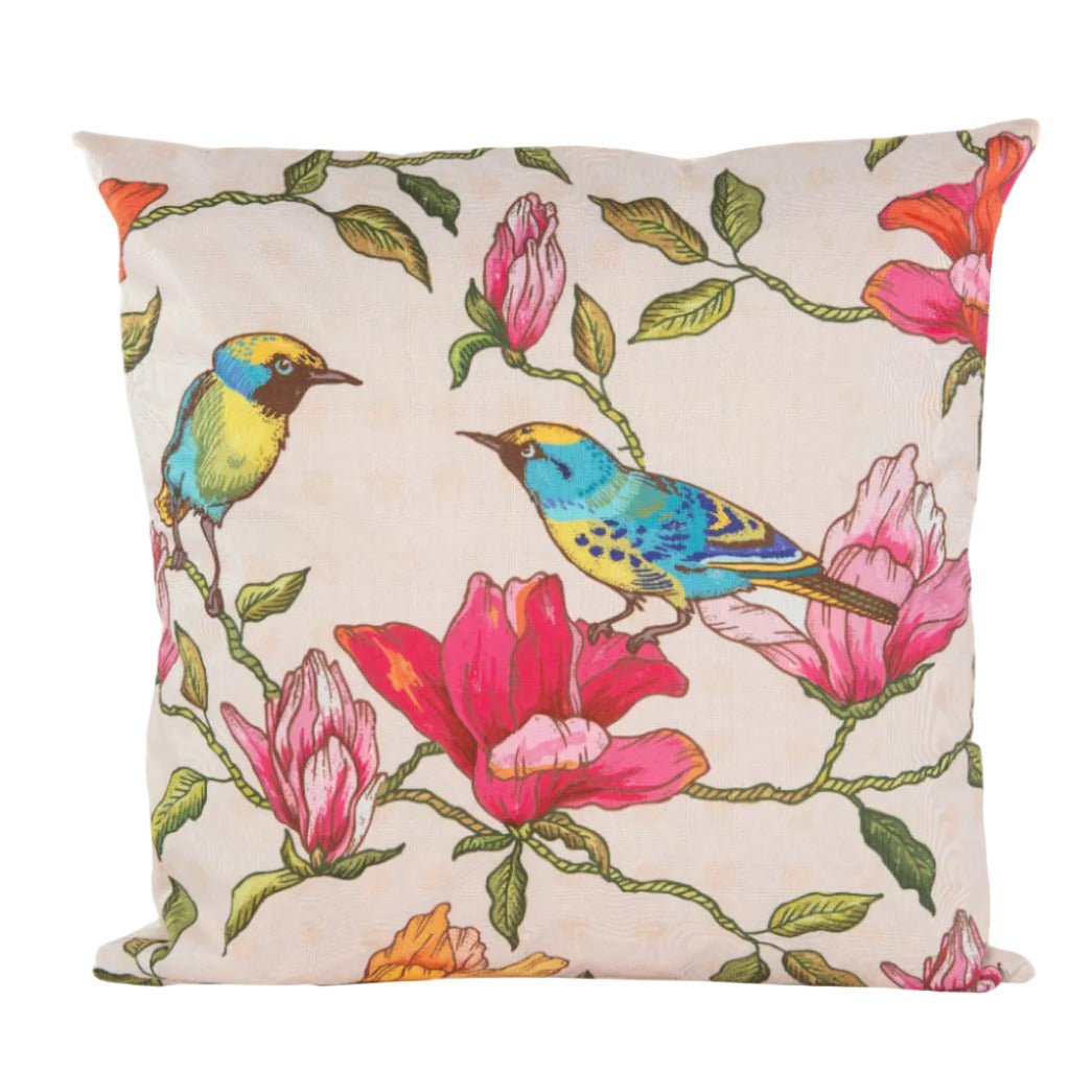 Outdoorkissen vintage Vögel 60x60 cm