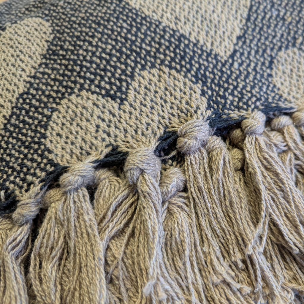 Decke / Reisedecke mit Herzen 180x130 cm