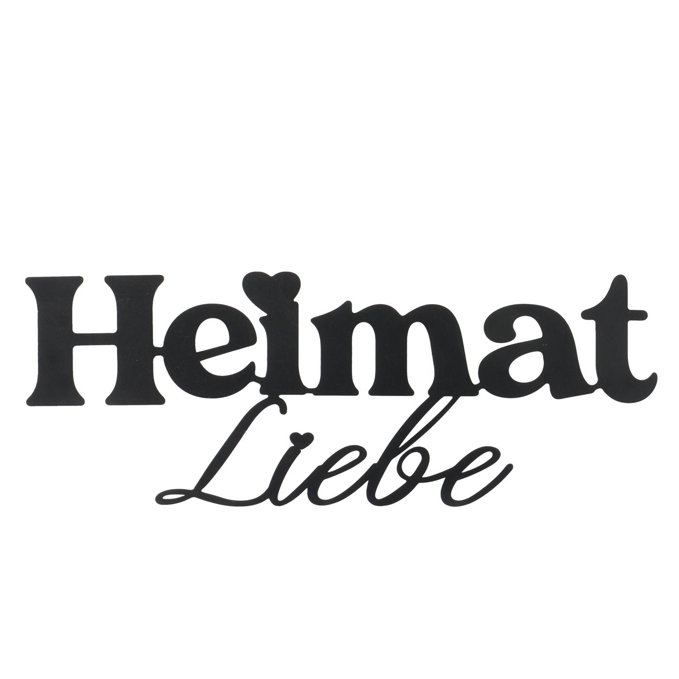 Wandobjekt Heimat Liebe