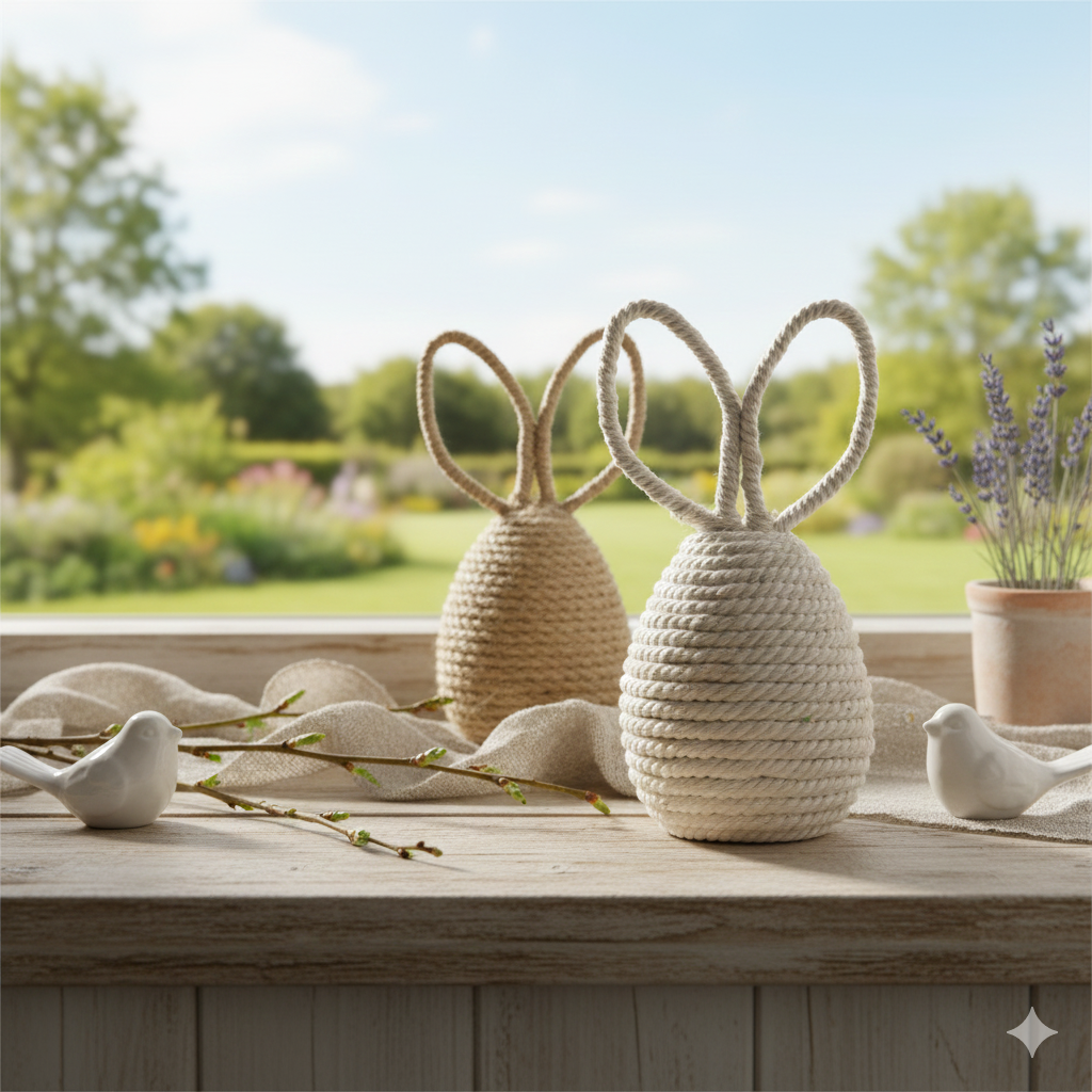 Dekohase Elina aus Kordel – in zwei Farben & Größen | Boltze Home