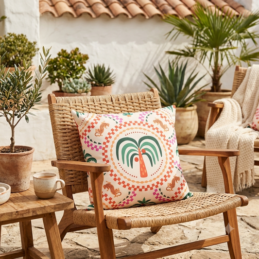 Outdoor-Kissen Palme 60 x 60 cm | Anna`s Collection