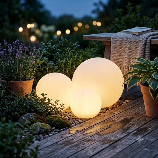Solar LED-Kugellampe Ø 25 cm | Anna`s Collection