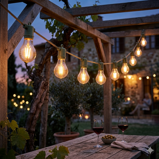 Party-Licherkette LED Warmweiß | Anna`s Collection