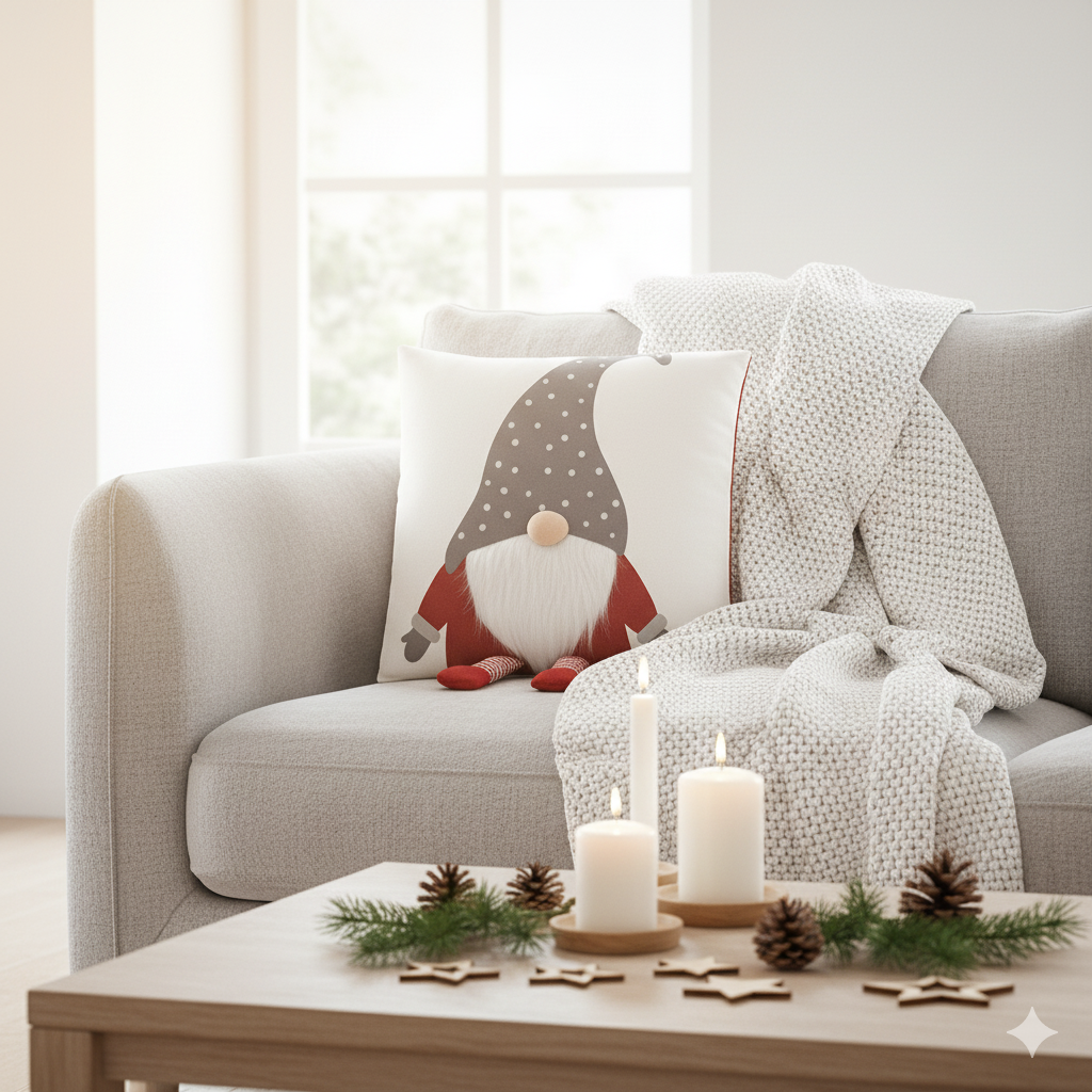 Weihnachtskissen „Wichtel“