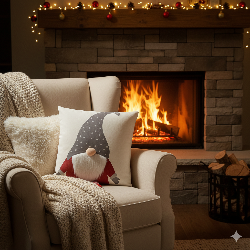 Weihnachtskissen „Wichtel“