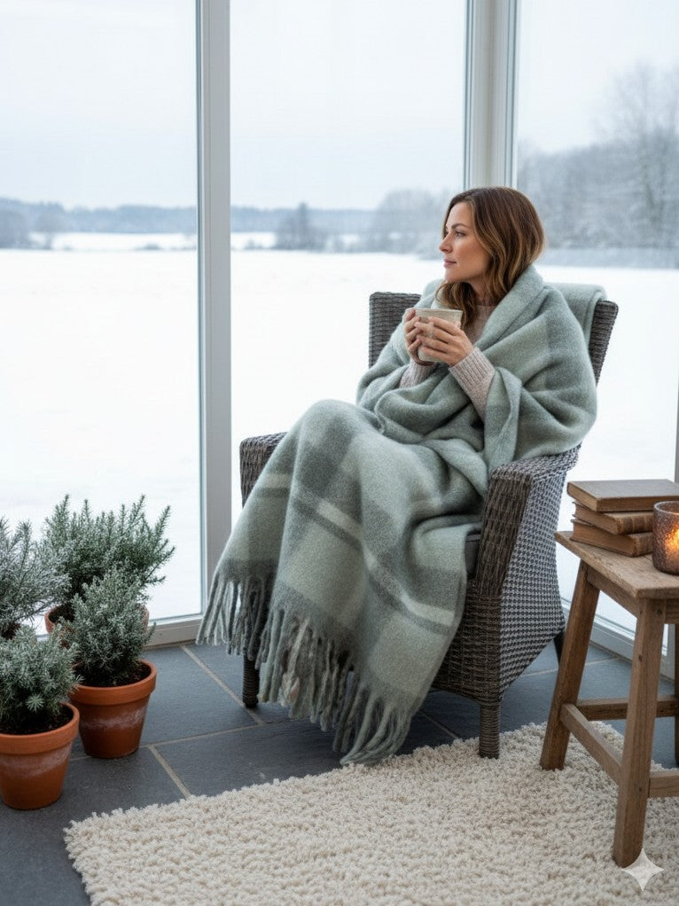 Kuschelige Wohndecke 125x150cm | Dijk Natural Collections