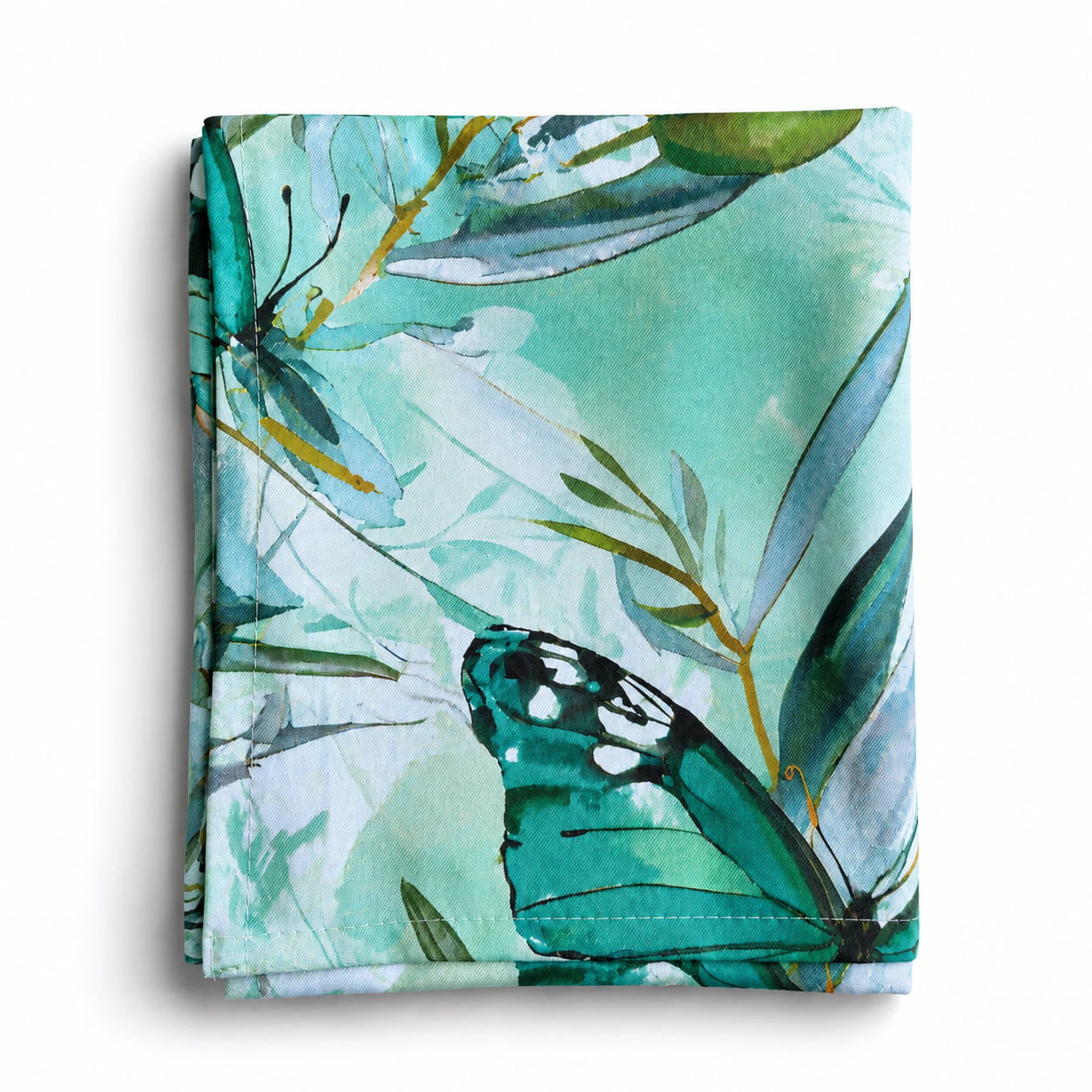 Outdoor Tischläufer INSTYLE mit Oliven-Print 140x40 cm