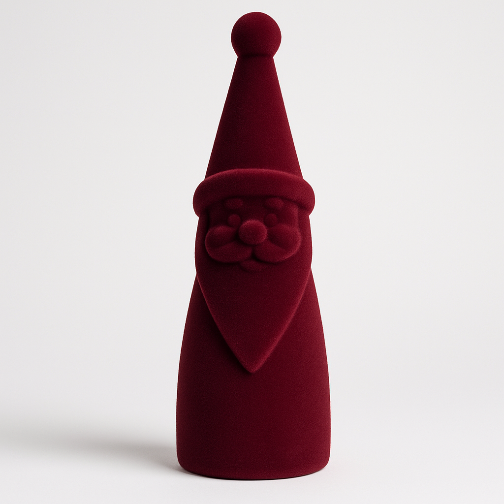 Weihnachtsmann Santa Claus beflockt