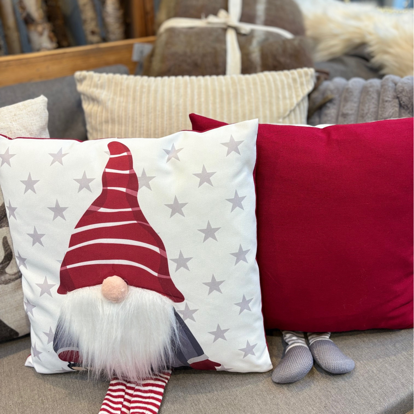 Weihnachtskissen „Wichtel“